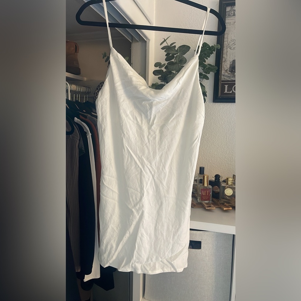 Princess Polly white mini dress | SZ 8